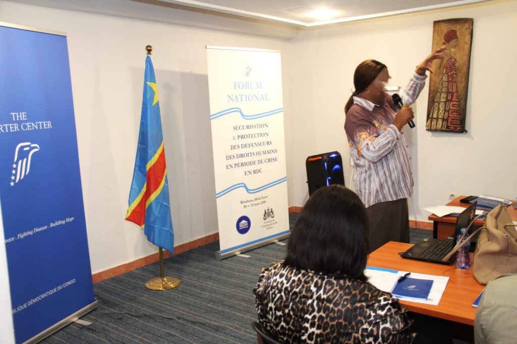 RDC/MDH-CC: un forum national pour renforcer la protection des défenseurs des droits humains en période de crise